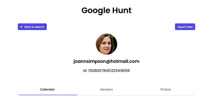 ghunt investigate email address